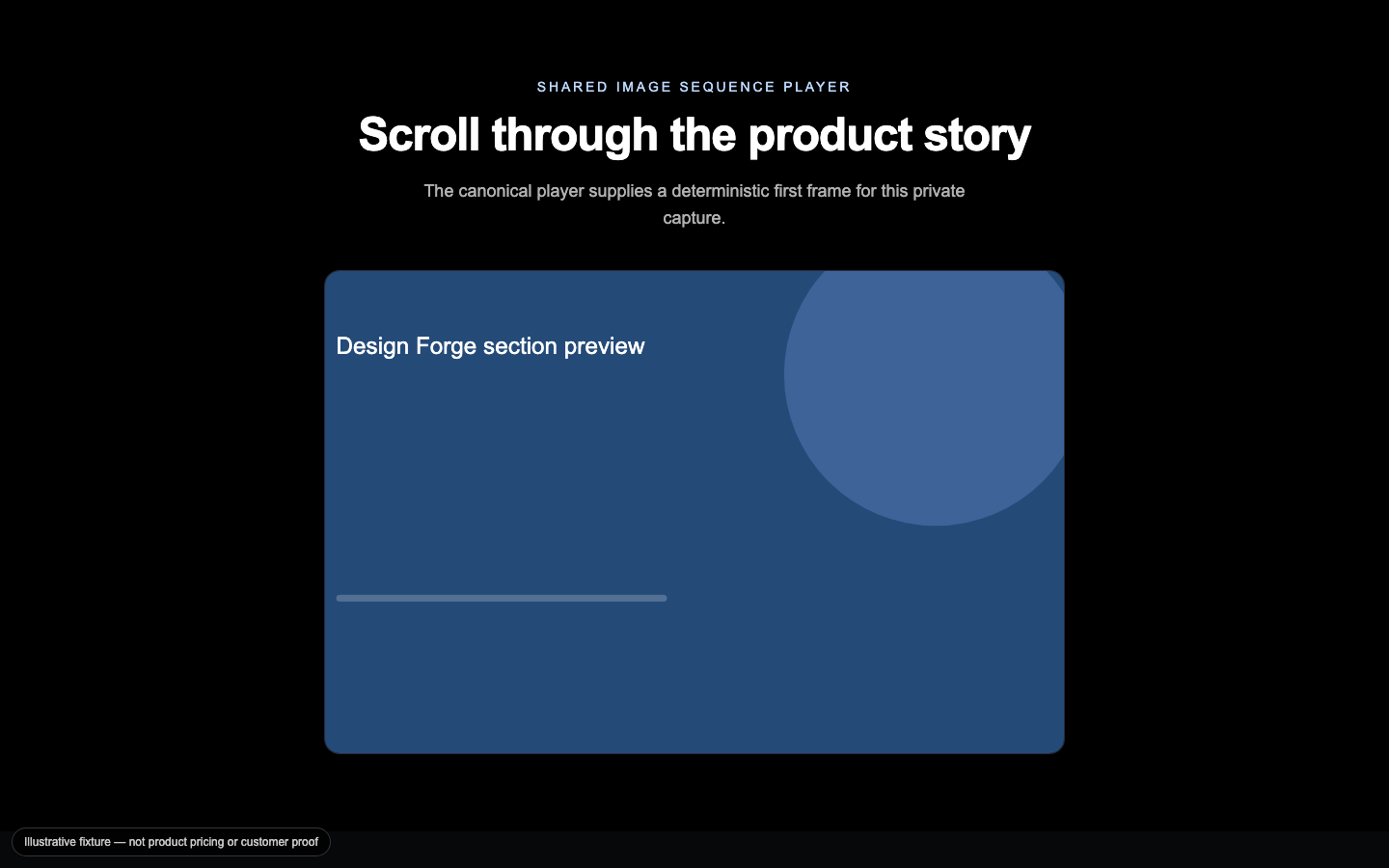 Image Sequence Scroll preview